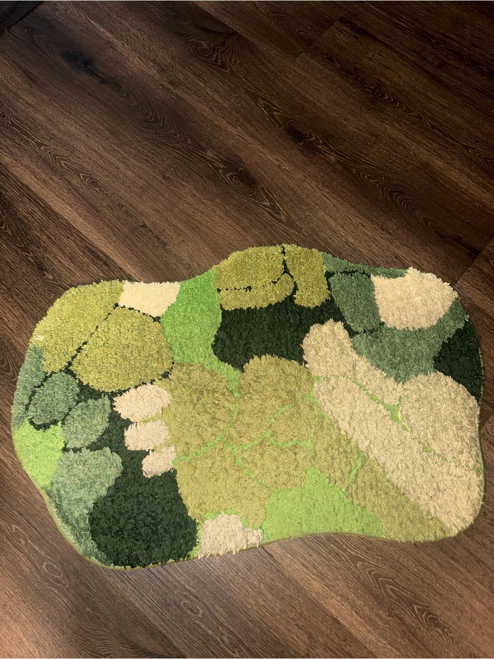 Green Abstract Area Rug - Home Accents